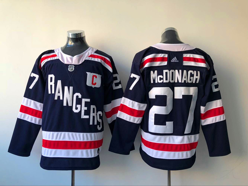 Men's New York Rangers Ryan McDonagh #27 Navy Jersey